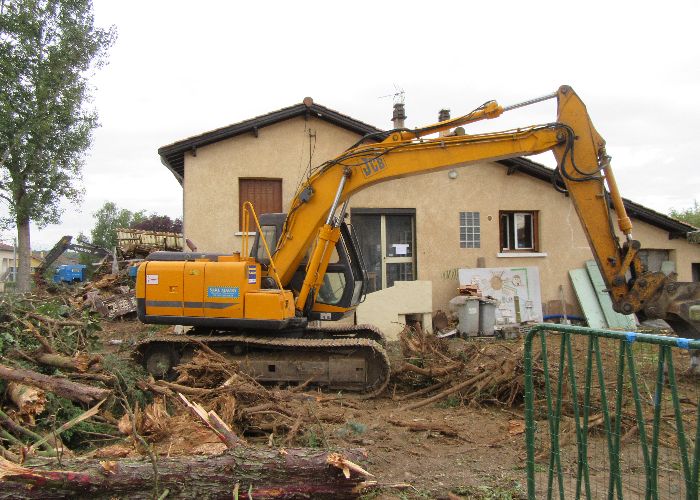 Démolition St Symphorien d'ozon 69